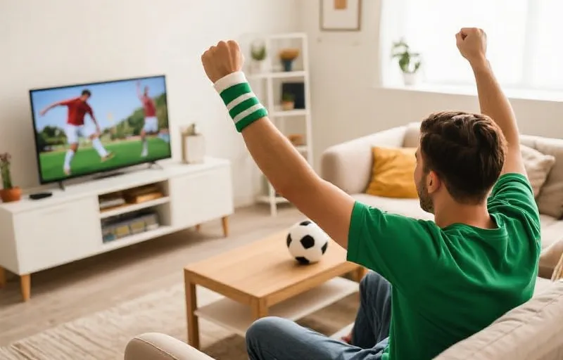 电视投屏观看德甲